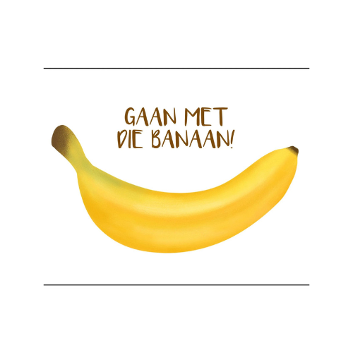 PK Gaan met die banaan! + omslag