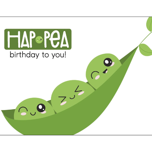 PK hapPEA birthday + omslag