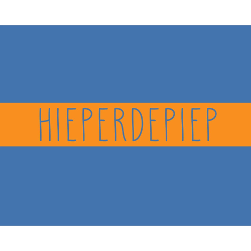 PK Hieperdepiep blauw + omslag