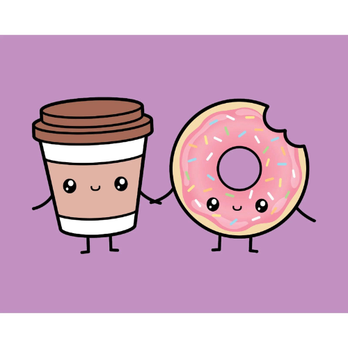 PK koffie & donut + omslag