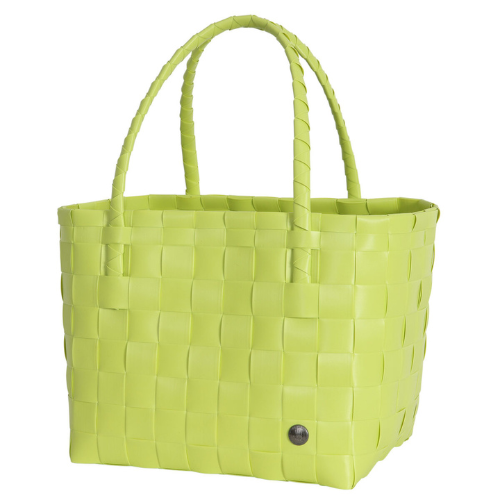 Shopper fat strap bright green size S - Paris