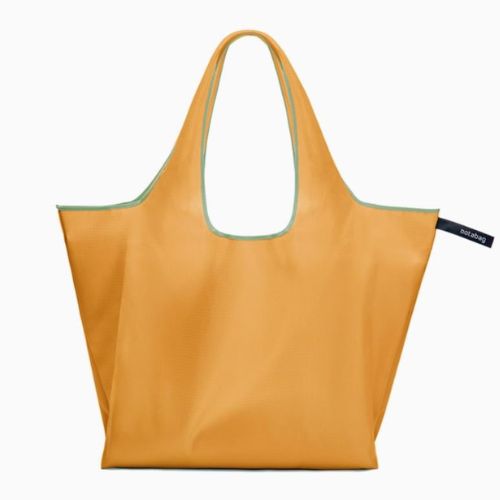 Notabag - Tote opvouwbare shopper - mosterd