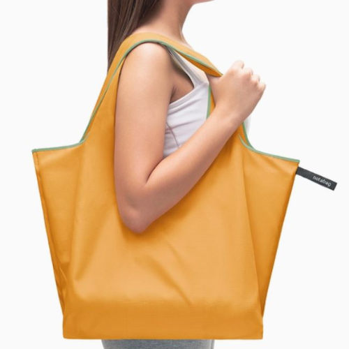 Notabag - Tote opvouwbare shopper - mosterd