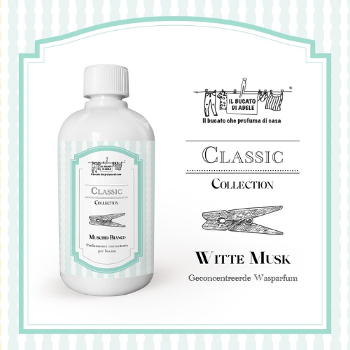 Wasparfum - Witte musk - 500 ml