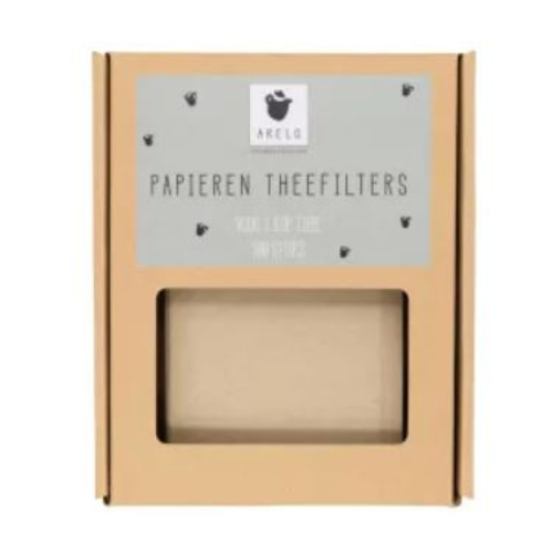 Papieren theefilter - 100 stuks